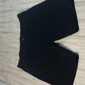 Fried Denim Stretch Black Jean Shorts Men's Size 40